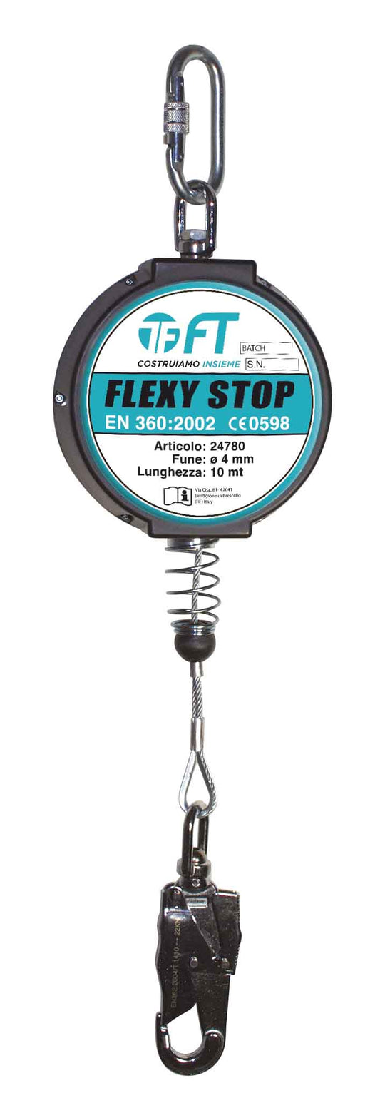 ARROTOLATORE ANTICADUTA “FLEXY STOP” CE EN 360